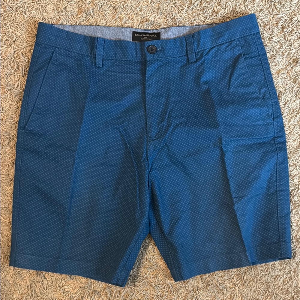 Banana Republic Aiden Flat Front Chino Shorts